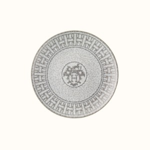[해외] 에르메스 모자이크 24 플래티늄 디저트접시 21cm Mosaique au 24 platinum dessert plate - 부루 구매대행